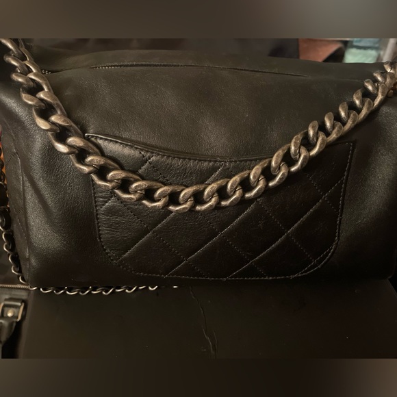 COPY - Calfskin Chain 20s Signature Hobo Black. - Picture 4 of 15